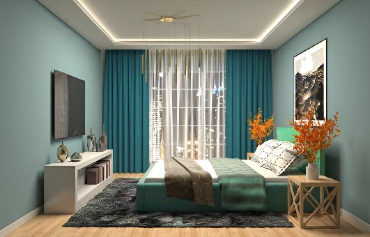 high-quality curtain in dubai