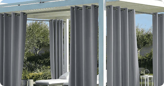 Luxury Service Outdoor Curtains