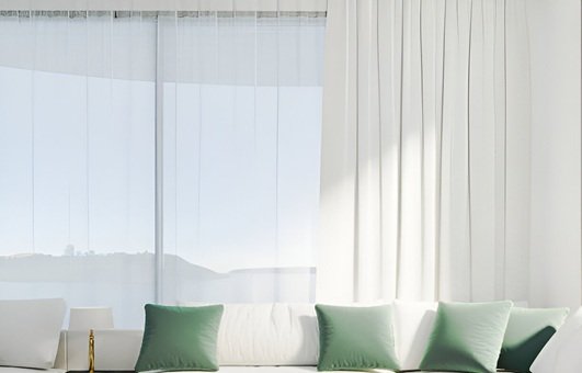 Silk curtain stitching Dubai