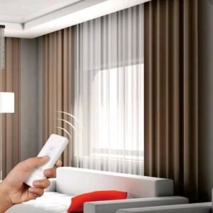 Wave Motorized Curtains