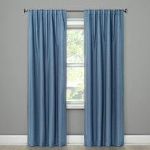 Blue curtain in dubai