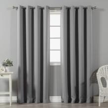 Grey blackout curtains dubai