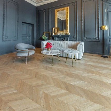 Herringbone flooring