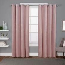 Pink blackout curtains dubai