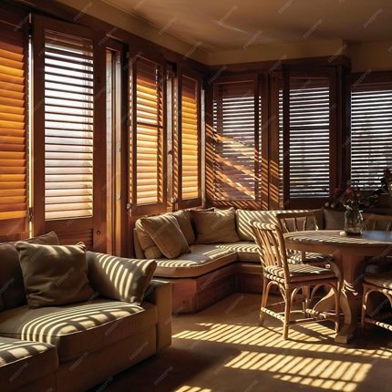 Wooden blinds