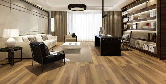 Solid Wood Flooring Dubai Living Room