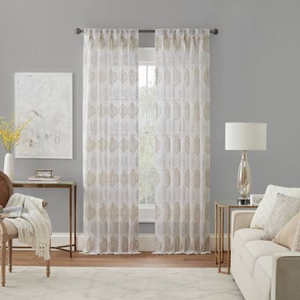 Sheer curtains