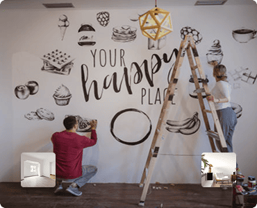 Cafe Painting