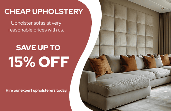 Premium Sofa Upholstery in Dubai
