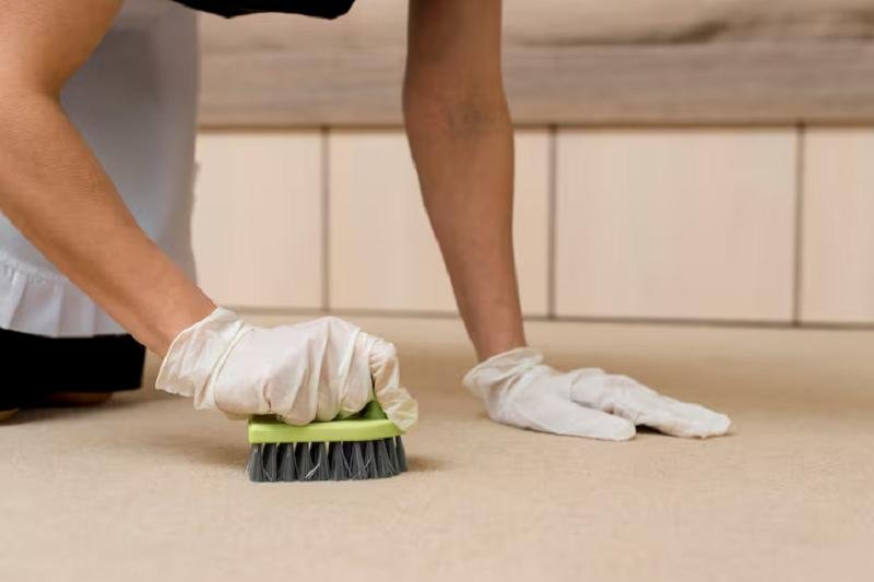 Tennis Ball Cleaning Laminate Flooring.
