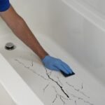 How to fix bathtub floor cracks DIY guide Dubai