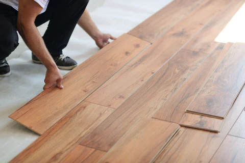 Vinyl Tiles installation