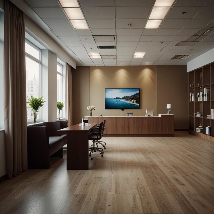 dubai office flooring